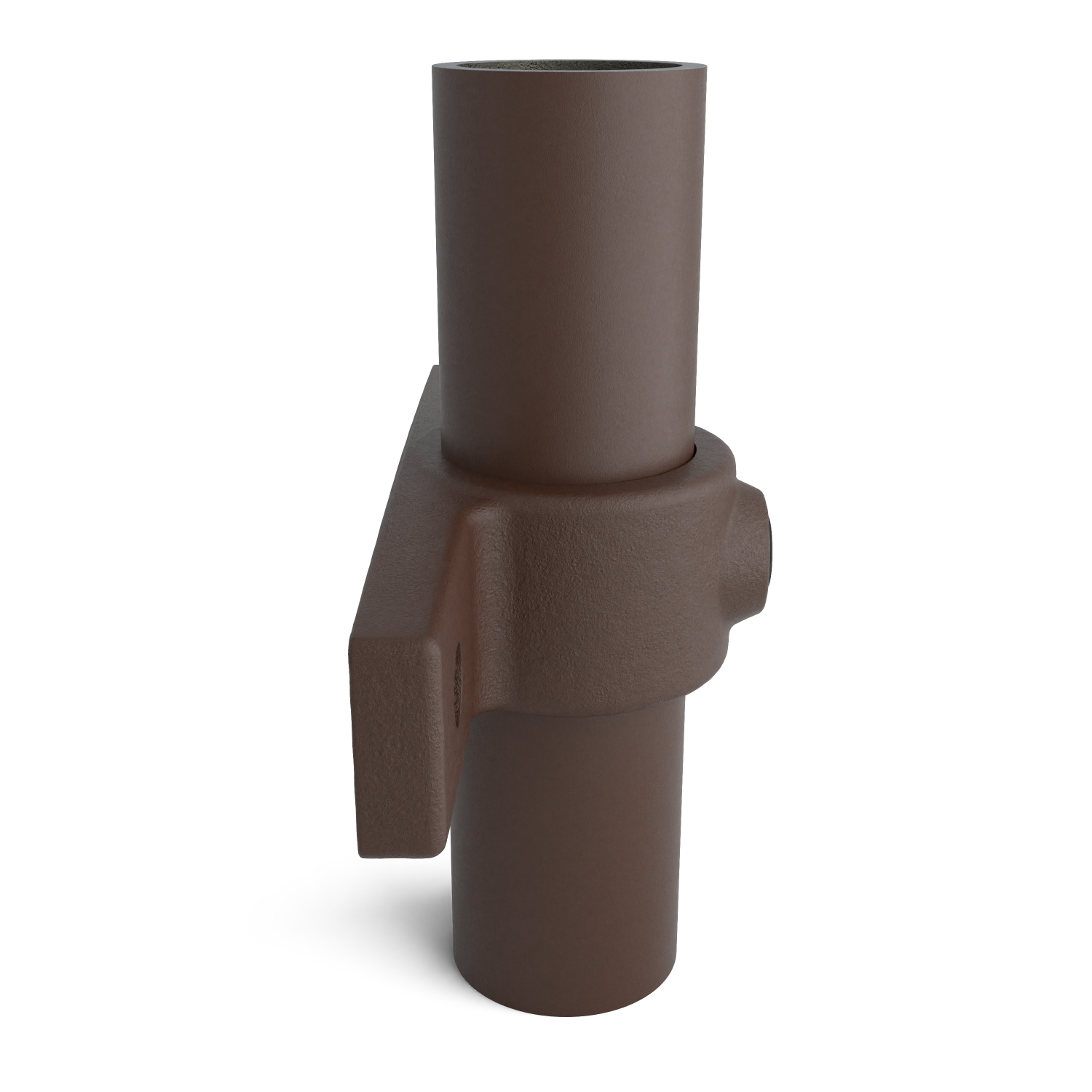 198-A Ösenteil Dopp.las. - 26.9 mm braun