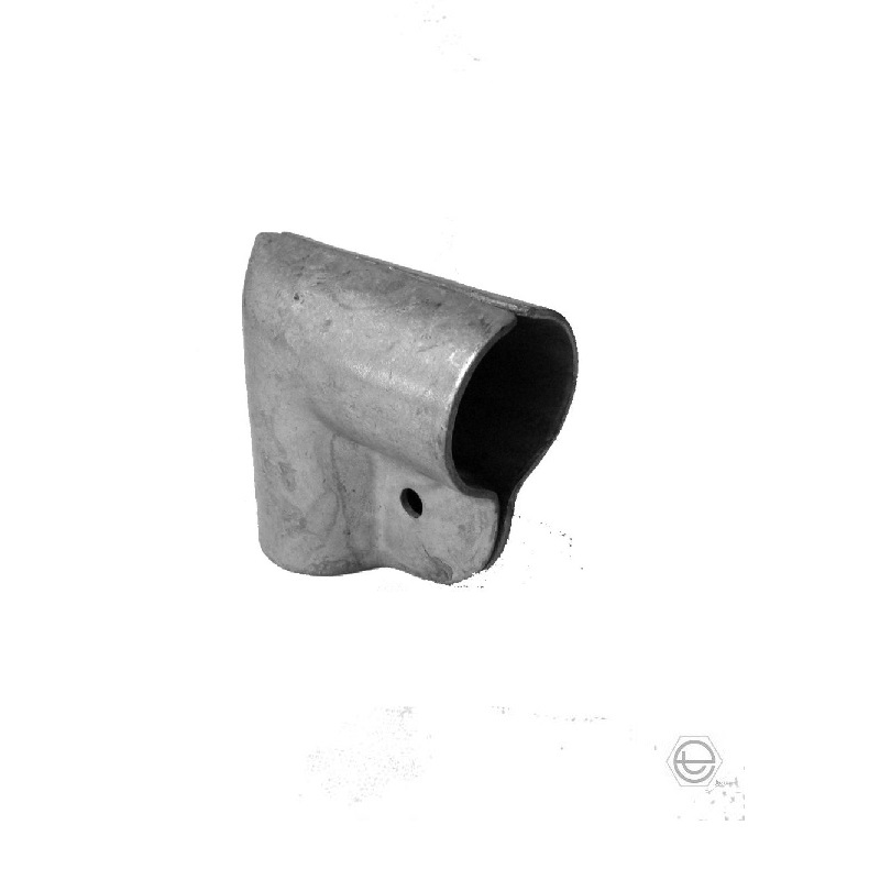 Winkelschelle 90°, 3/4" x 3/4" (26.9 mm x 26.9 mm), FV, Schraube 1xM10x25