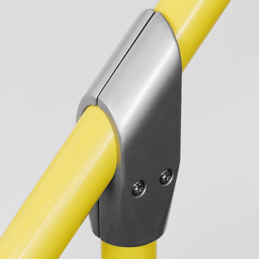 T-Verbinder Aluminium 40 mm Wa 30°/Wb 60°