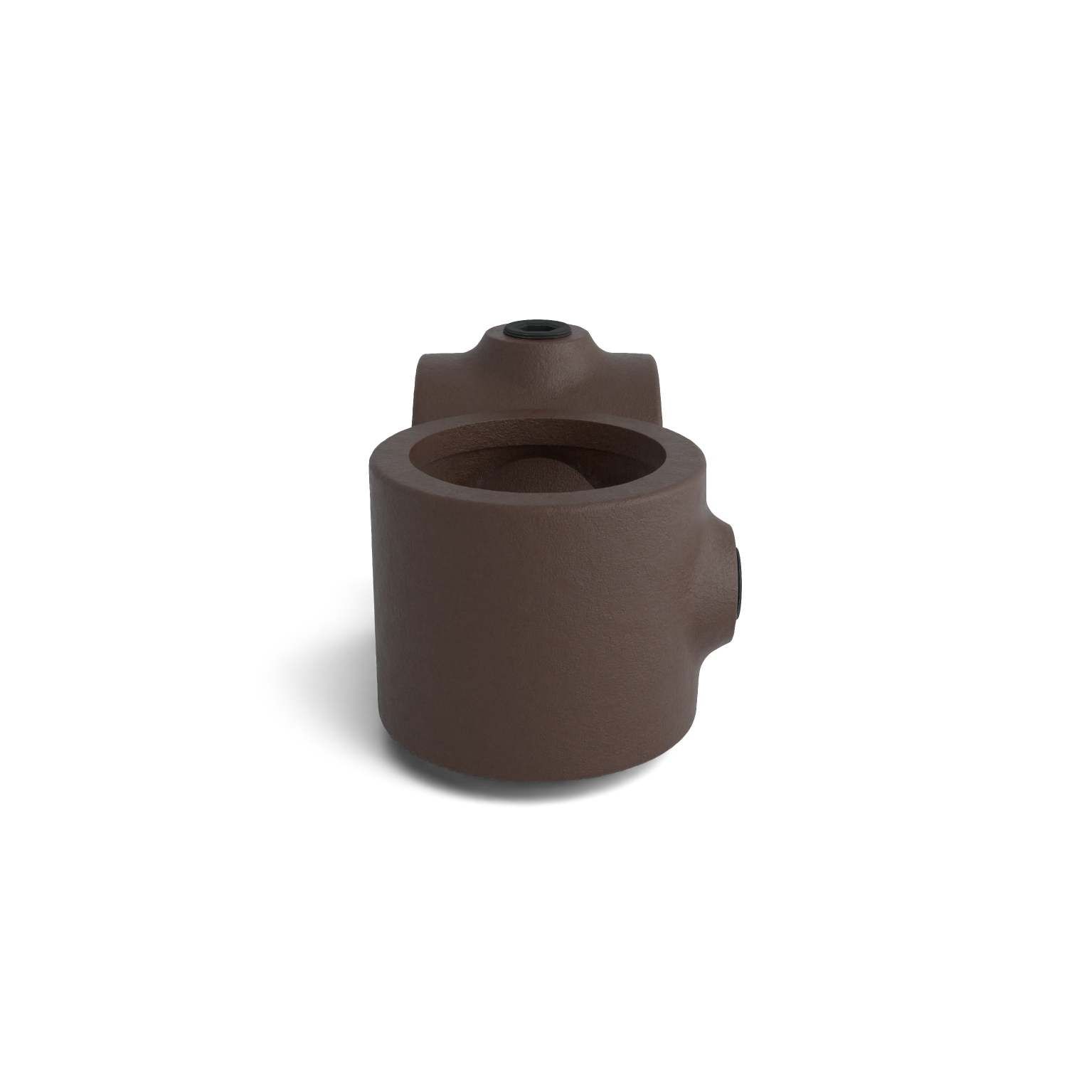 161-A Kreuzst vorges 90°- 26.9 mm braun