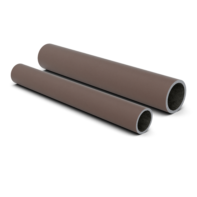 Stahlrohr braun 33,7 x 2,65 mm (1")