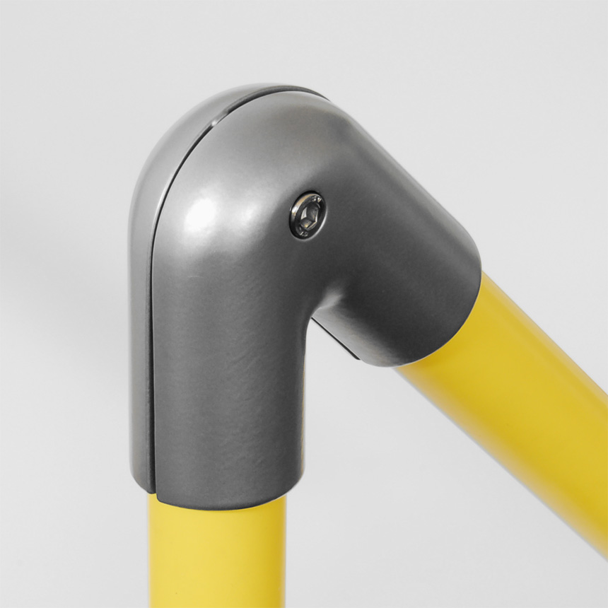 Kniestück Aluminium 45° 40mm