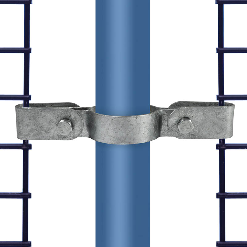 Gitterhalter, doppelt. Doppelseitige Drahtgeflechtklemme 26,9 mm (¾”)
