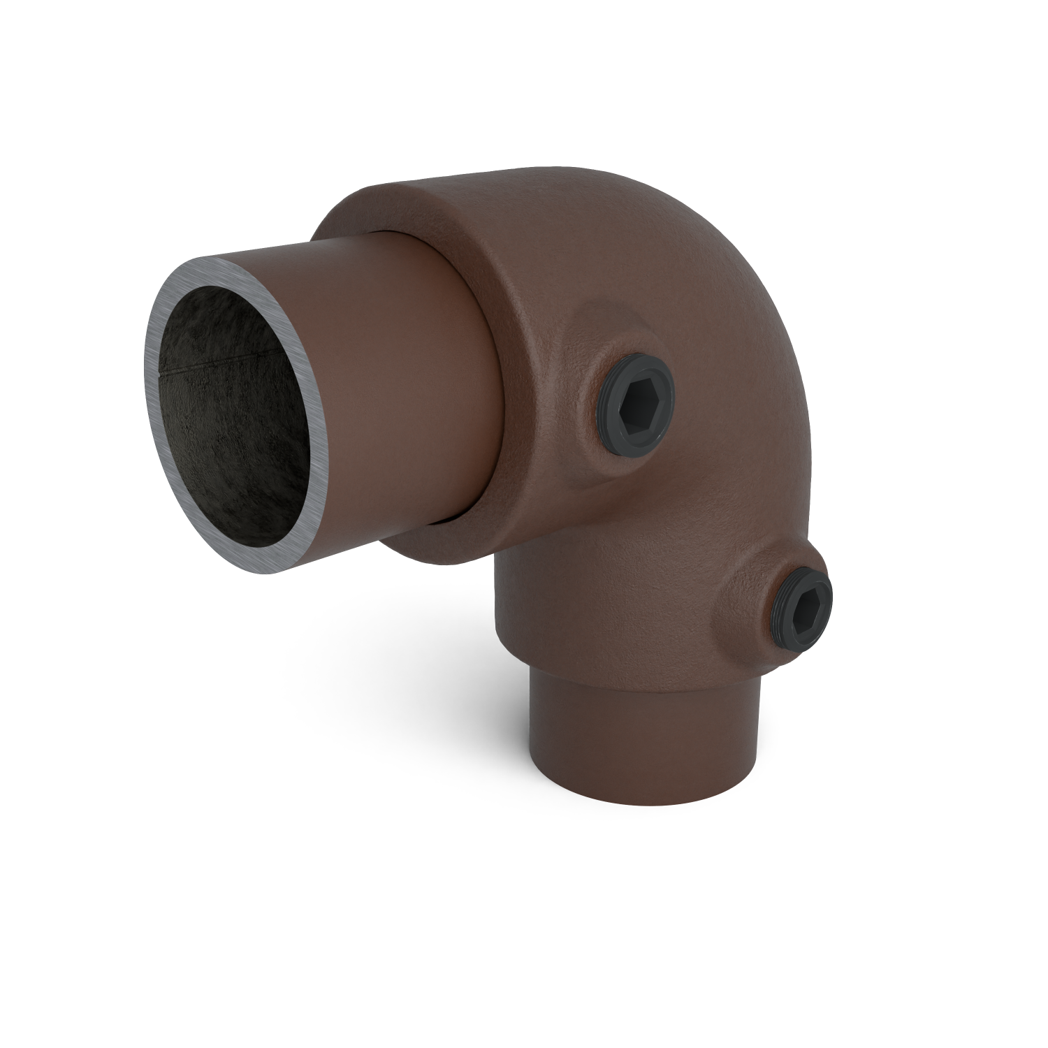 125-A Bogen 90° - 26.9 mm braun