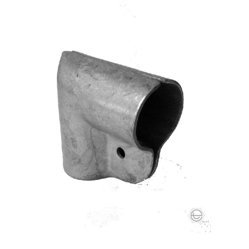 Winkelschelle 90°,  1 1/4" x 1 1/4" (42.4 mm x 42.4 mm), FV, Schraube 1xM10x25