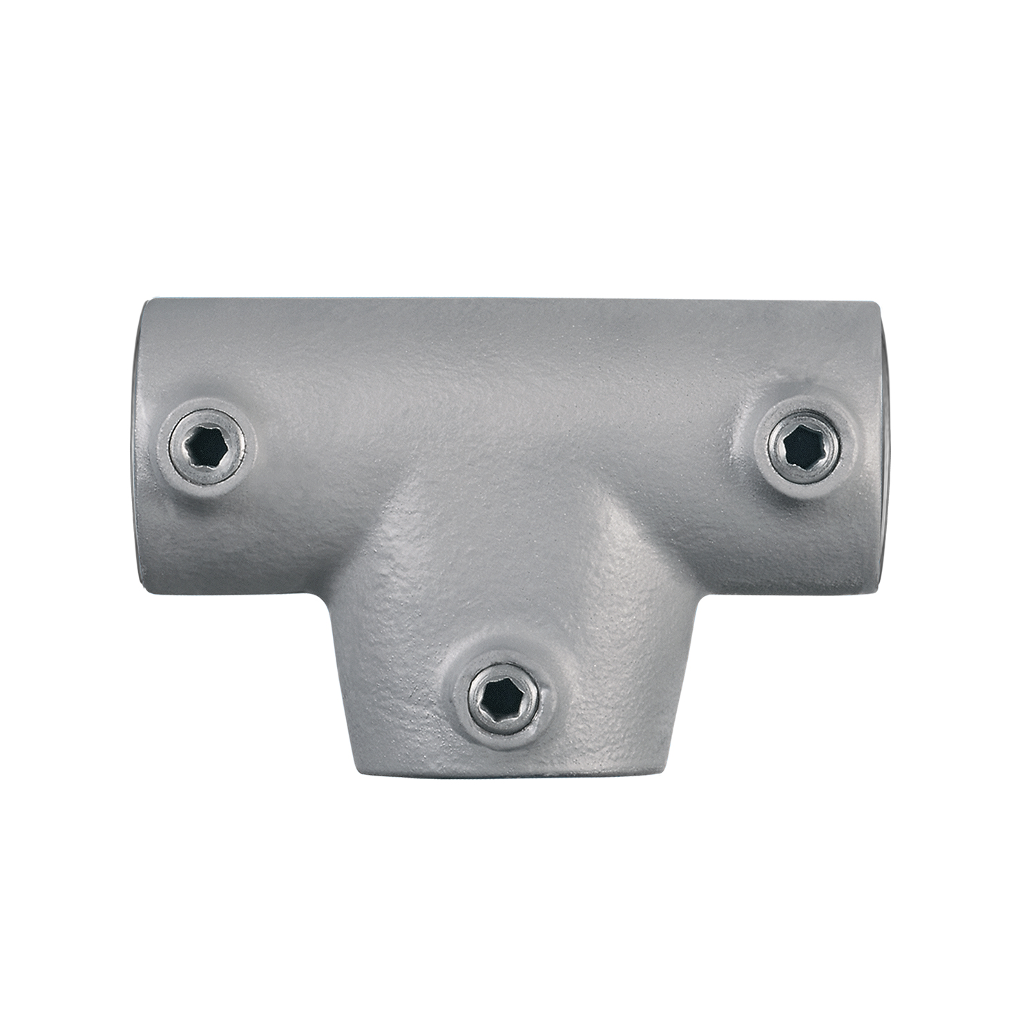  T-Stück, lang Variabler Winkel 0° - 11° 42,4 mm (1¼”)