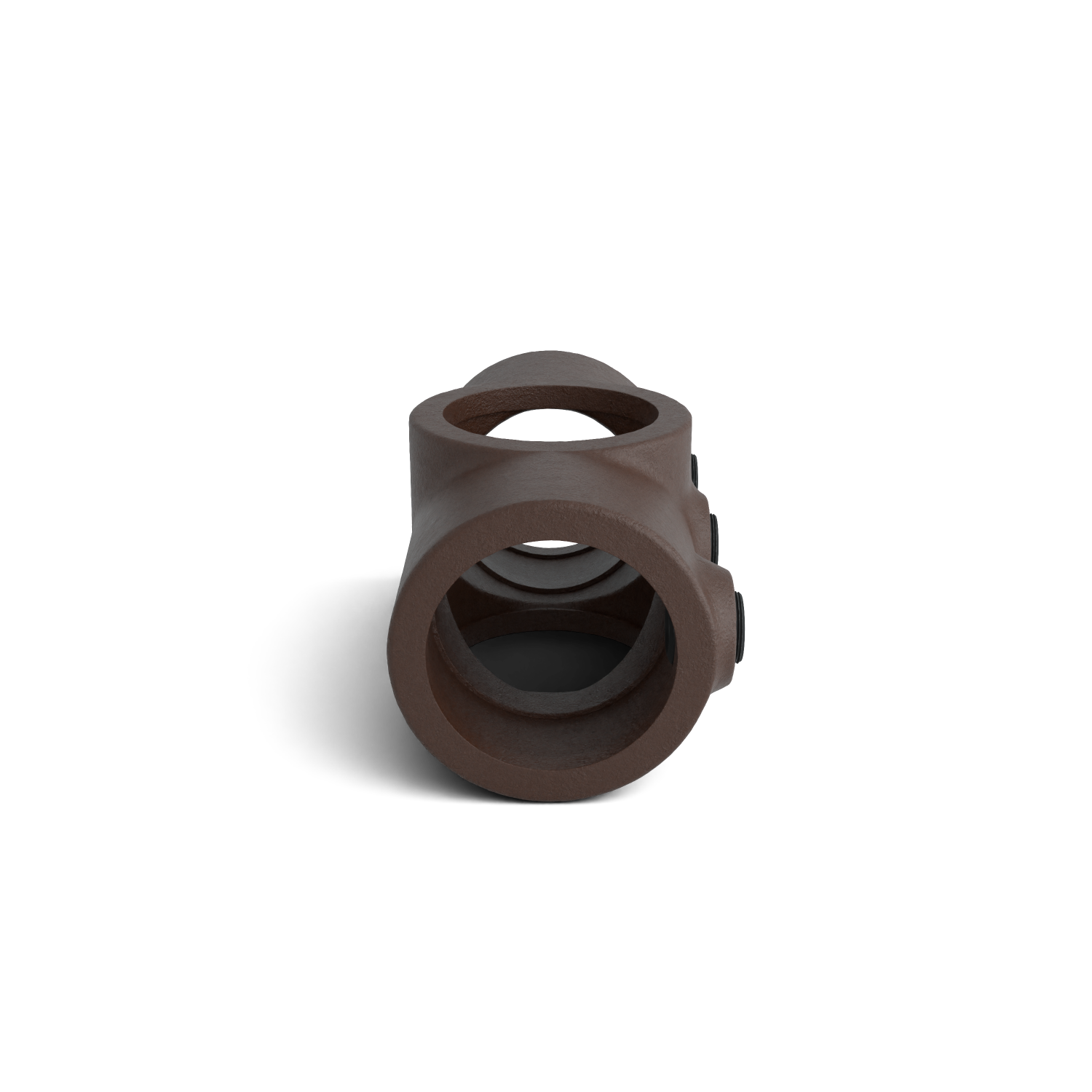 119-A Kreuzst. durchgeh - 26.9 mm braun