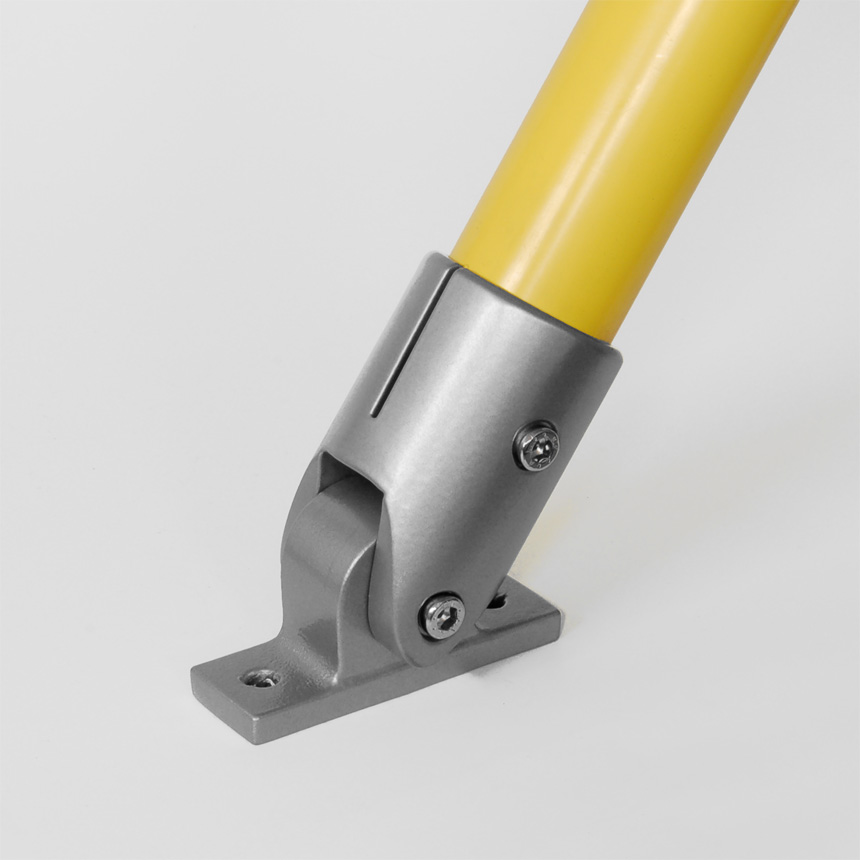 variable Stütze Aluminium 30mm, Fuss plan