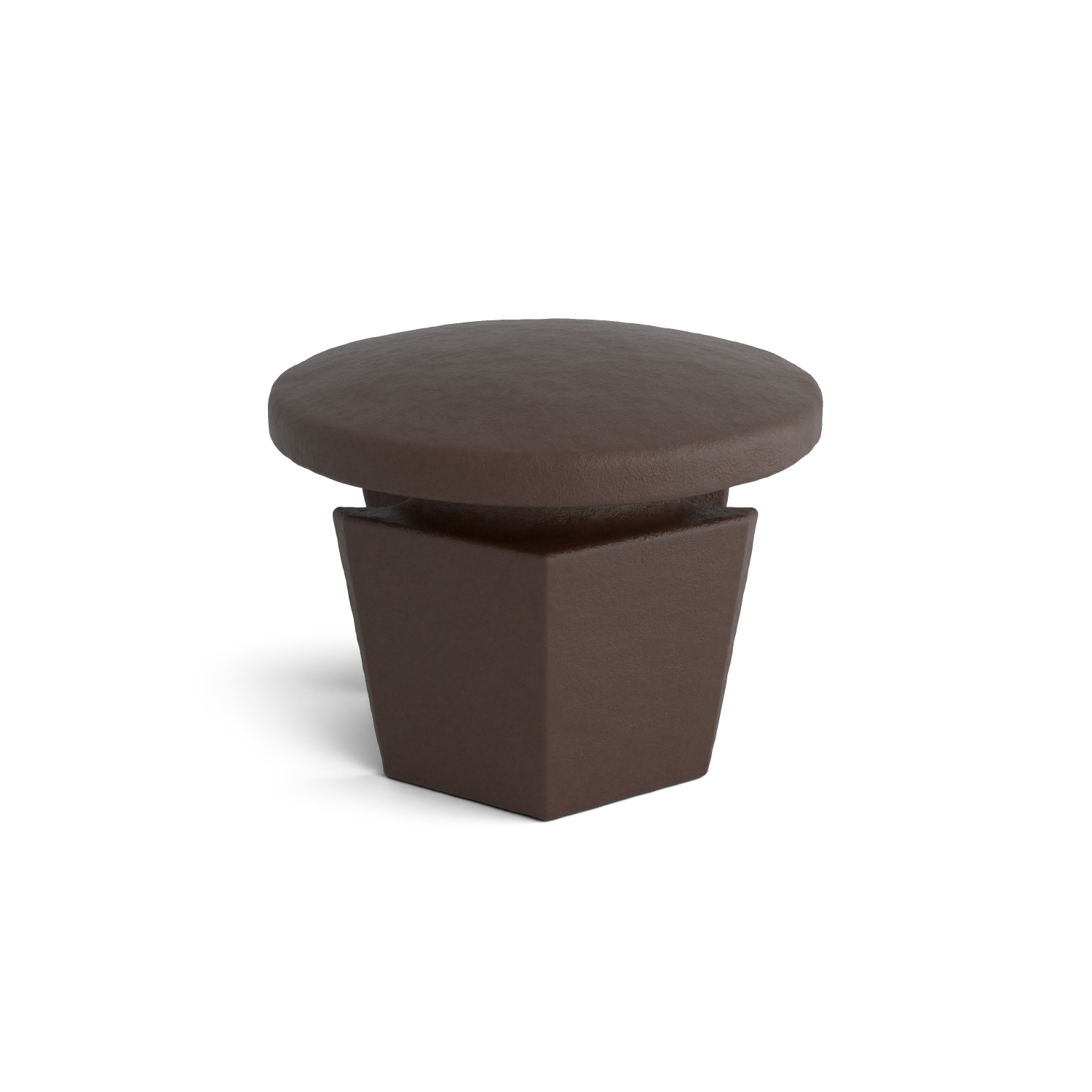 184T-B Stopfen. Metall - 33.7 mm braun