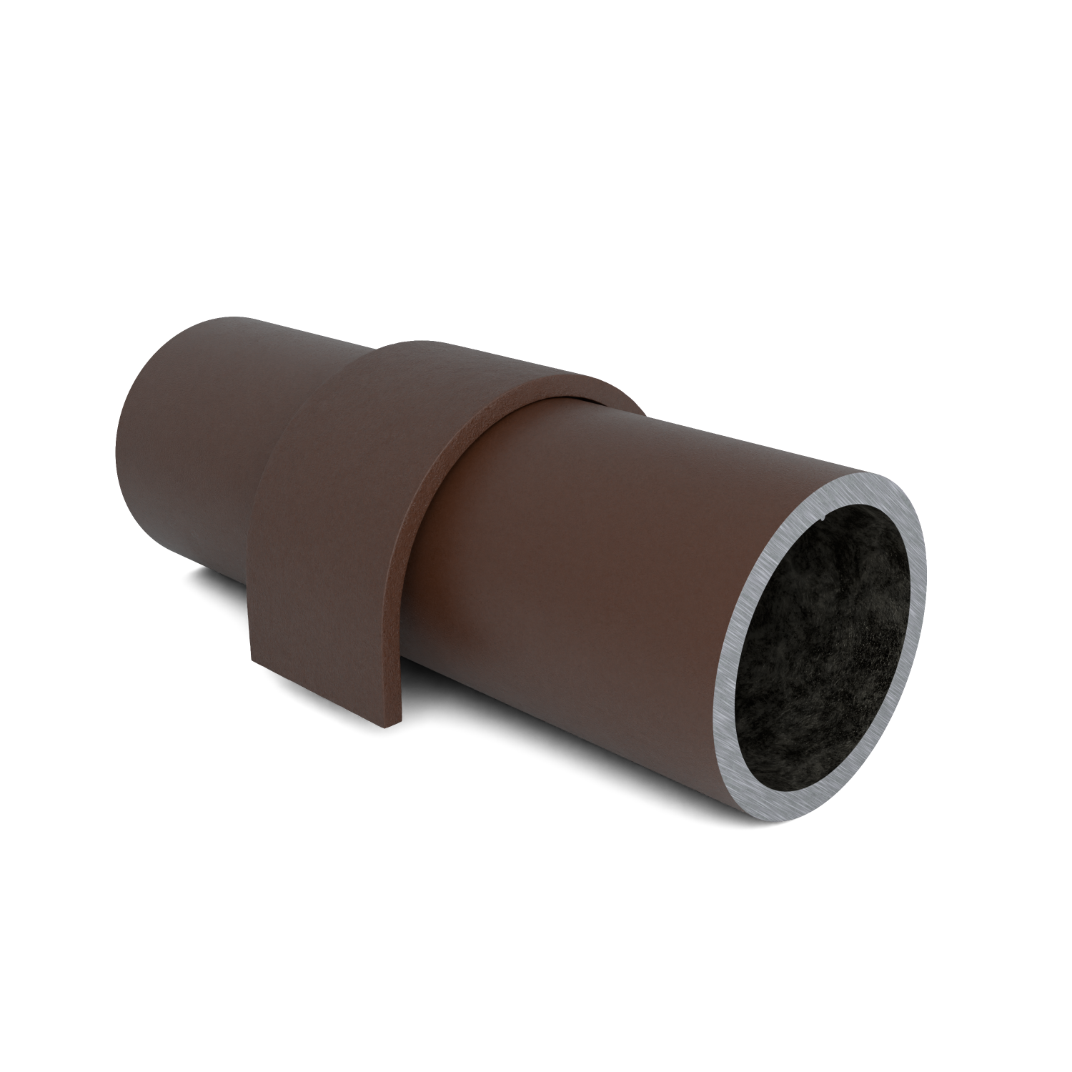 Sattelklemme - 26.9 mm braun