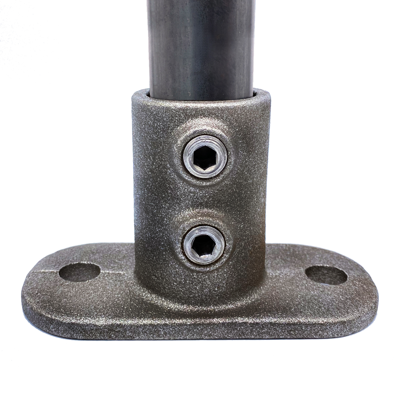 132-C Fußplatte oval - 42.4 mm (NAT.)