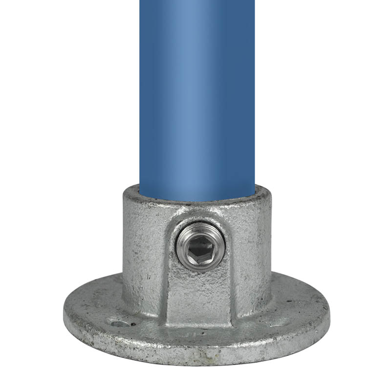 Fussplatte, rund 21,3 mm (½”)
