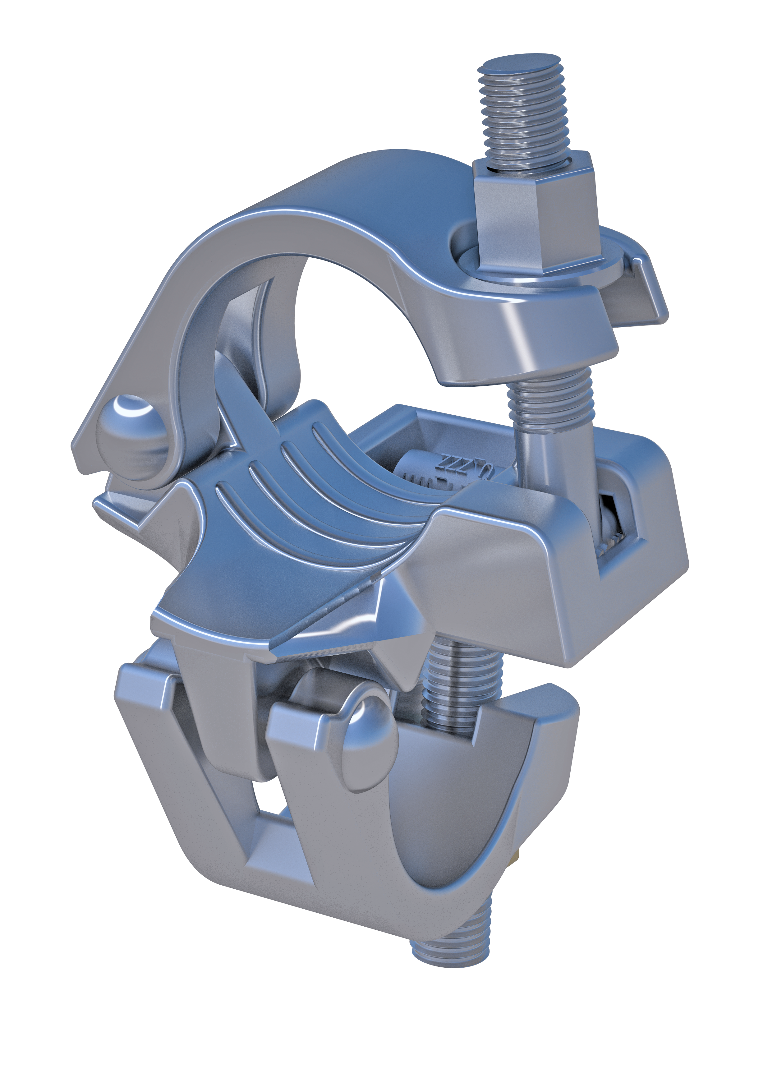 Normalkupplung BB, 48.3 mm, SW 22mm, FV mit feuerverzinkter Schnellschraube