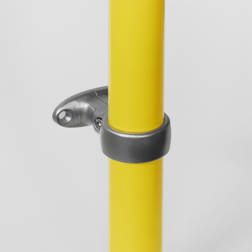 Mittelstütze Aluminium 40mm