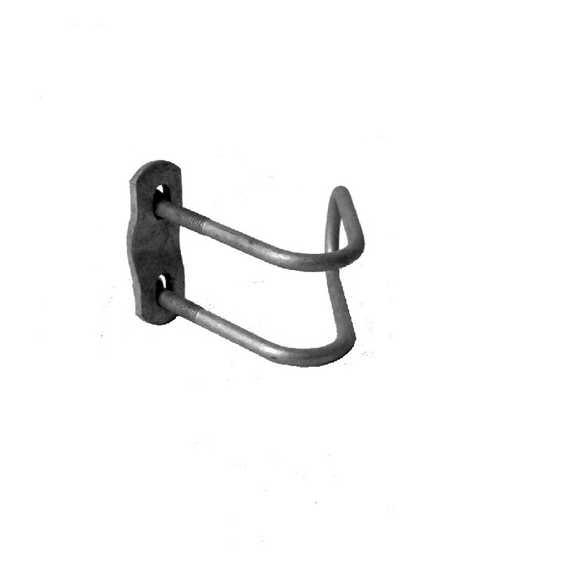 Rundstahlbügel offen, 3/4" x 3/4" (26.9 mm x 26.9 mm), FV,  inkl. Steg und Muttern