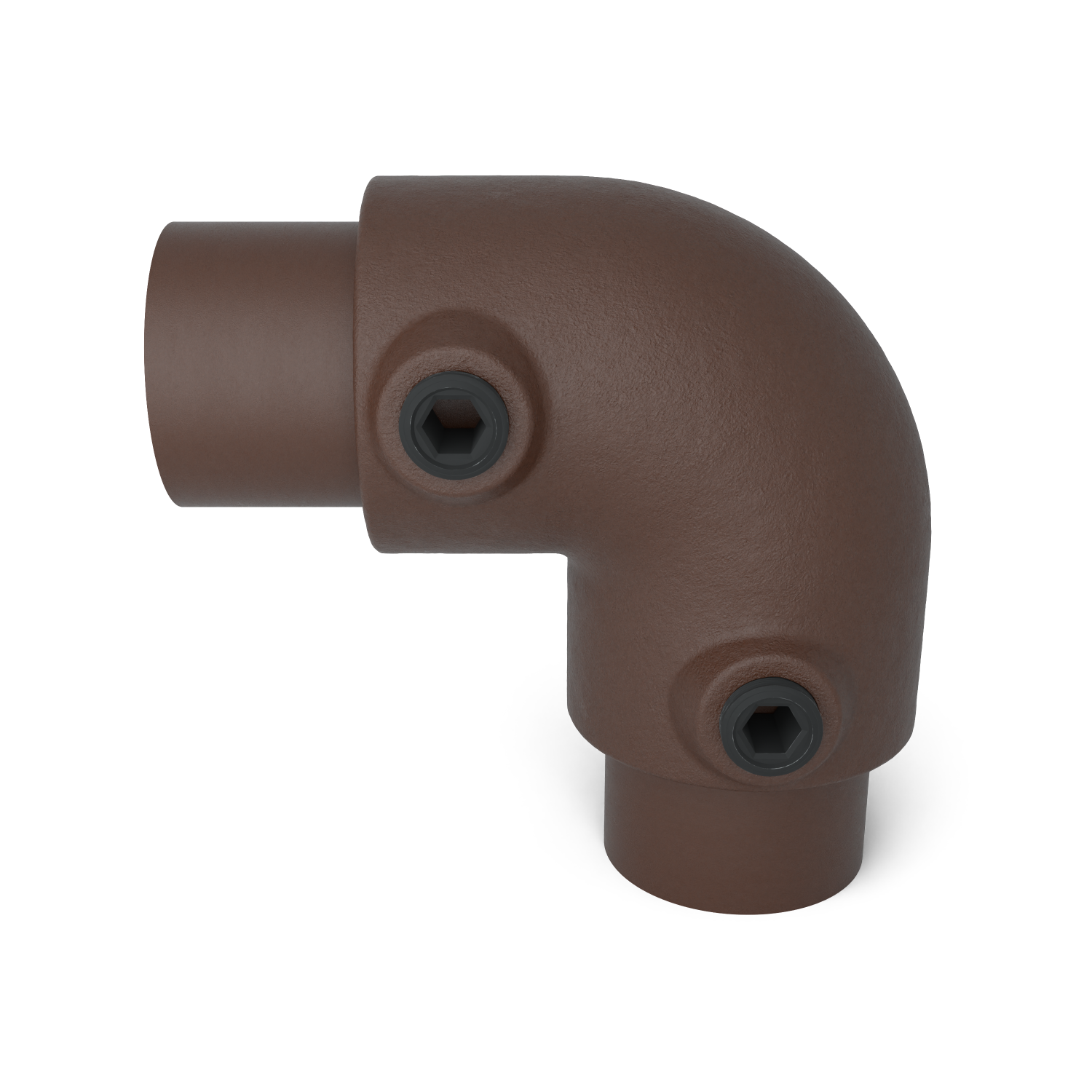 125-A Bogen 90° - 26.9 mm braun