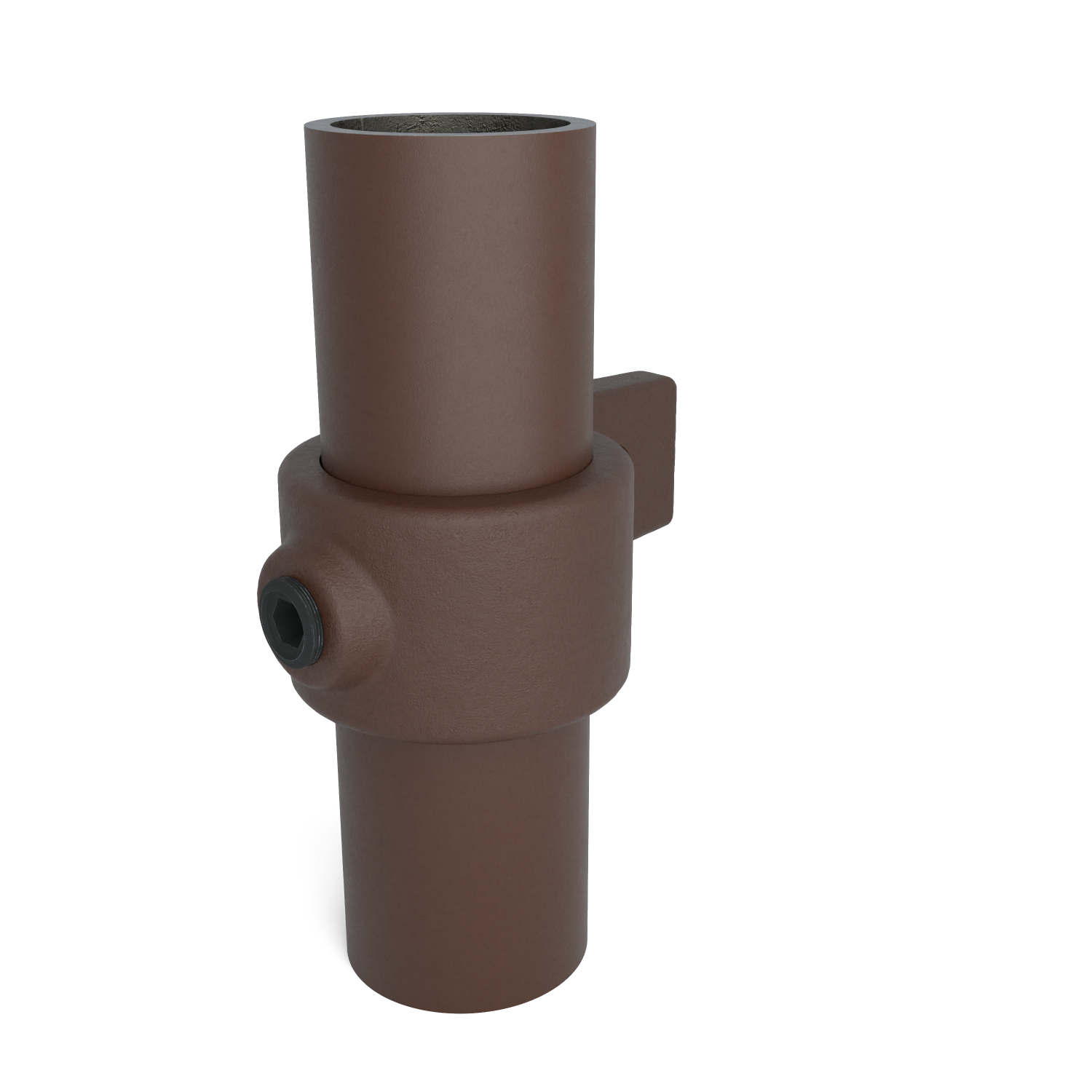 199-A Ösenteil Einz.las. - 26.9 mm braun