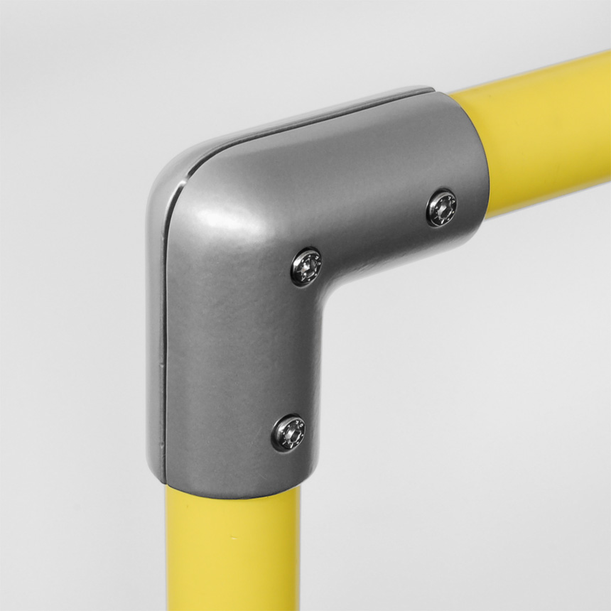 Kniestück Aluminium 90° 40mm