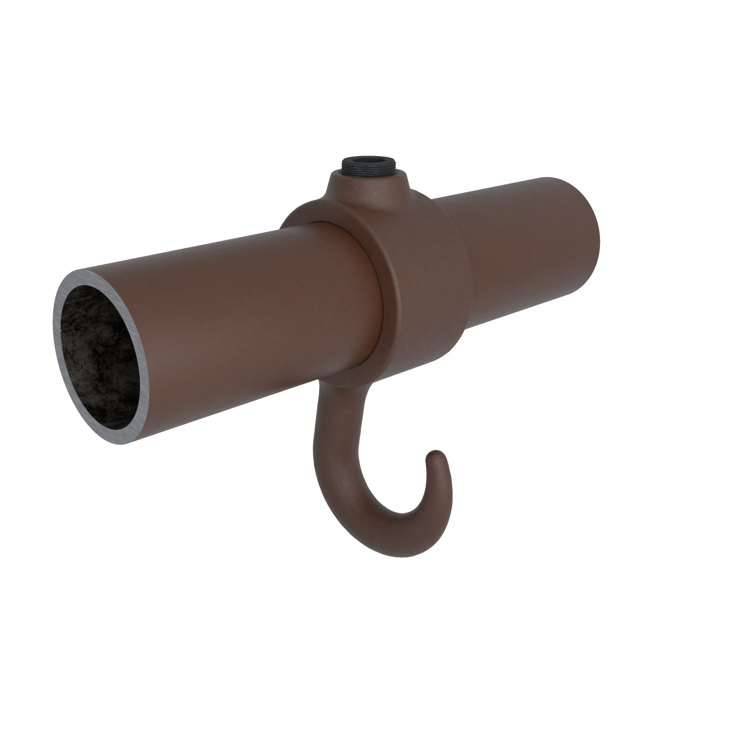 182T-A Stellrng m Haken - 26.9 mm braun