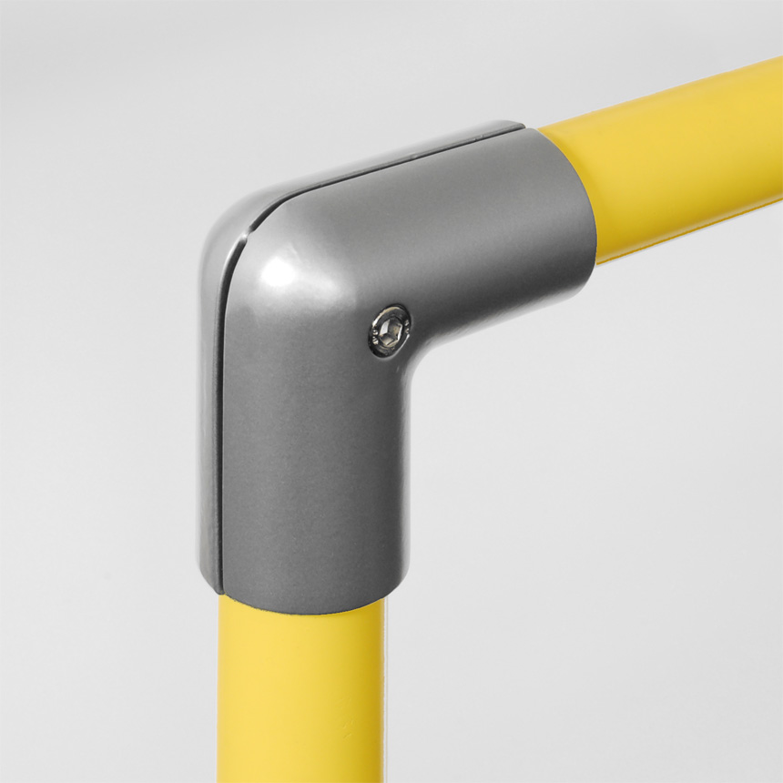 Kniestück Aluminium 90° 40mm