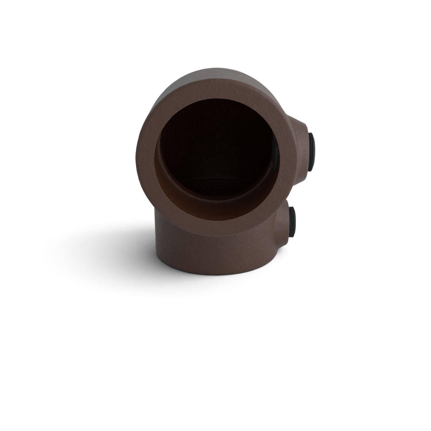 125-A Bogen 90° - 26.9 mm braun